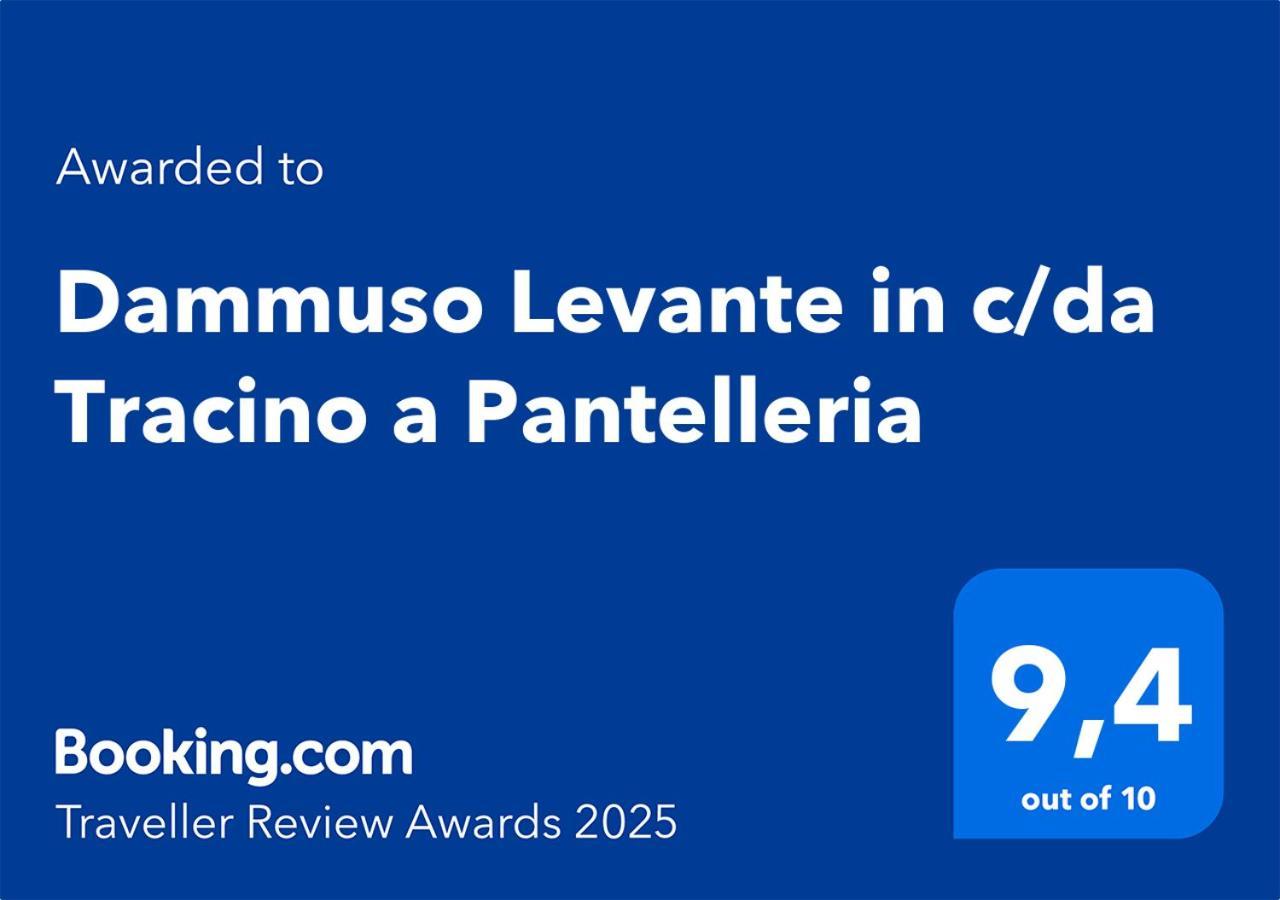 Dammuso Levante In C/Da Tracino A Pantelleria Kamma ภายนอก รูปภาพ